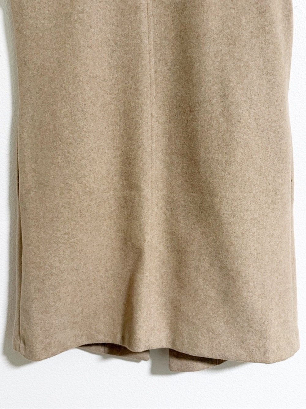 Love Tree Long Line Open Front Felted Vest - Picture 6 of 10
